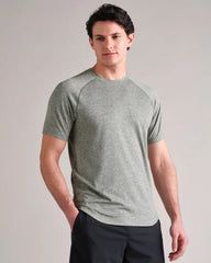 Atmosphere Tee -- Shadow Green Heather