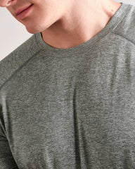 Atmosphere Tee -- Shadow Green Heather