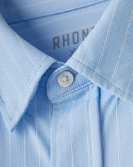 Commuter® Shirt - Classic -- Light Blue Wide Stripe
