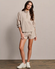 2.5" Mirage Short - Lined -- Beige Stone