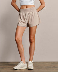 2.5" Mirage Short - Lined -- Beige Stone