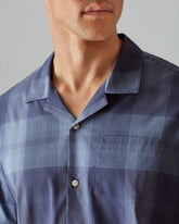 Camp Shirt -- Blue Plaid