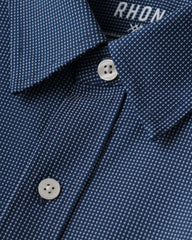 Commuter® Shirt - Slim Fit -- Blue Geo Dot