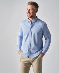 Commuter® Shirt - Classic -- Blue Micro Grid