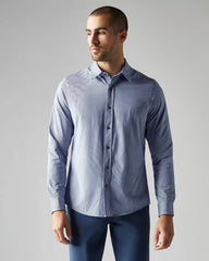 Commuter® Shirt - Classic -- Blazer Blue Stripe