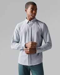 Commuter® Shirt - Slim Fit -- Pine Green Geo Dot