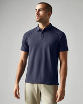 Delta Pique Polo -- Navy