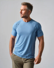 Reign Tee -- Cyan