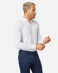 Commuter® Shirt - Classic -- Blue/Yellow Micro Dot