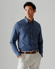Commuter® Shirt - Slim Fit -- Blue Geo Dot
