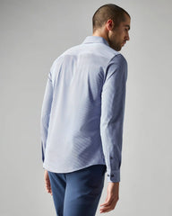 Commuter® Shirt - Classic -- Blazer Blue Stripe