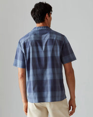 Camp Shirt -- Blue Plaid