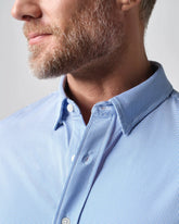 Commuter® Shirt - Classic -- Blue Micro Grid