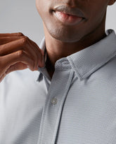 Commuter® Shirt - Slim Fit -- Pine Green Geo Dot