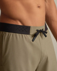6" Base Training Short - Unlined -- Fatigue Green