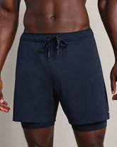 6" Rush Short Lined -- True Navy