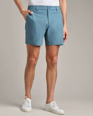 7" Commuter Short -- Blue Stone
