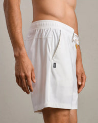 7" Pursuit Short - Lined -- Bright White