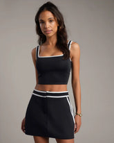 Ace Longline Bra -- Black