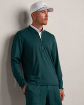 Air Tech 1/4 Zip -- Moss Green