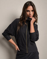 Atmosphere Full Zip -- Black Heather