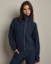Atmosphere Full Zip -- Navy Heather