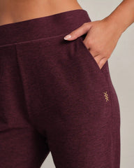 Atmosphere Jogger -- Bordeaux Red Heather