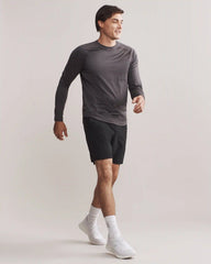 Atmosphere Long Sleeve Tee -- Asphalt Heather