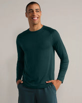 Atmosphere Long Sleeve Tee -- Moss Green