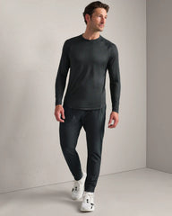 Atmosphere Long Sleeve Tee -- Pine Gray Heather