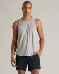 Atmosphere Tank -- Brushed Nickel Gray/Sleet Gray Heather