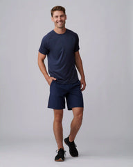 Atmosphere Tee -- Navy Heather
