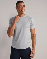 Atmosphere Tee -- Steel Gray/Pearl Blue Heather