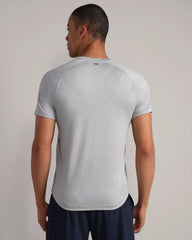 Atmosphere Tee -- Steel Gray/Pearl Blue Heather