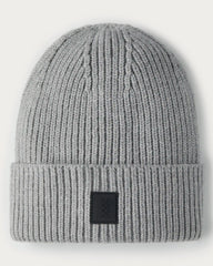 Aurora Patch Beanie -- Heather Gray