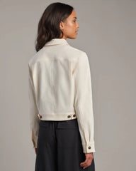 Avenue Jacket -- Ivory