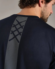 Backspin Tee -- True Navy