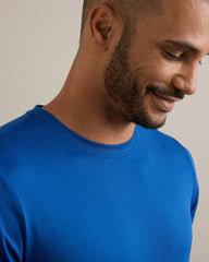 Baseline Tee -- True Blue