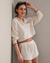 Beach Terry Hoodie -- Ivory