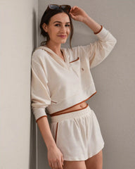 Beach Terry Hoodie -- Ivory