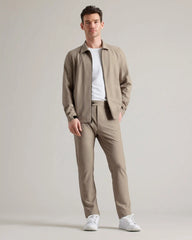 Big Easy Seersucker Coaches Jacket -- Khaki