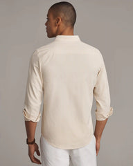 Brezza Linen-Blend Shirt -- Linen