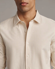 Brezza Linen-Blend Shirt -- Linen