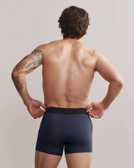 C.O.R. 4" Boxer Trunk -- True Navy