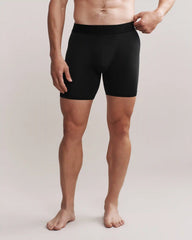 C.O.R. 6" Boxer Brief -- Pure Black