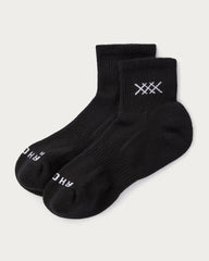 C.O.R. Half Crew Sock -- Black