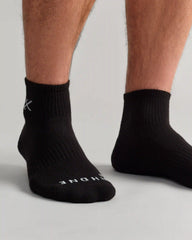 C.O.R. Half Crew Sock -- Black
