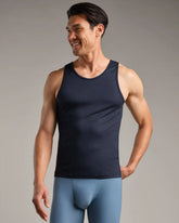 C.O.R. Ribbed Tank -- True Navy