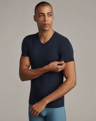C.O.R. V-Neck Undershirt -- True Navy
