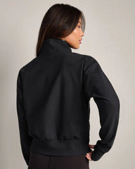Chalet Quilted Jacket -- Pure Black